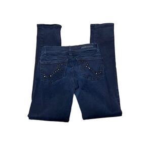 Rock & Republic Black Studded Berlin Skinny Jeans Size 6 Style R010141